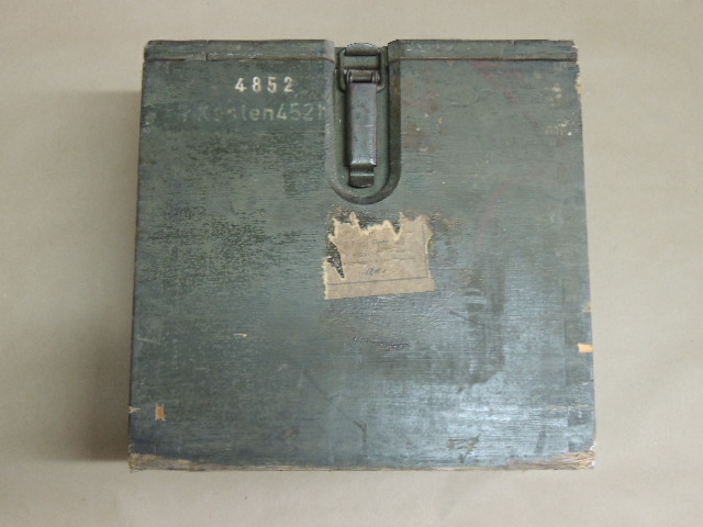 MilitärAntiquariat KISTE 3,7CM*PANZERGRANATE 40 MIT KERN* Patrick